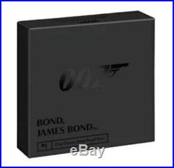 2020 James Bond One Ounce Silver Proof Coin TWO POUND COIN SOLD OUT