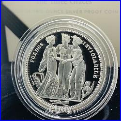 2020 Royal Mint Great Engravers Three Graces 2oz Silver Proof £5 Five Pound Coin