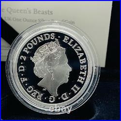 2021 Royal Mint The Queens Beasts Silver Proof Completer £2 Two Pounds Coin