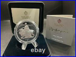 2021 Silver Proof Masterpiece Una and the Lion 1oz St Helena £1 One Pounds