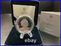 2021 Silver Proof Masterpiece Una and the Lion 1oz St Helena £1 One Pounds