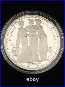 2021 St Helena'The Three Graces' 1oz Silver Proof One Pound withCOA