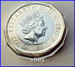 2022 1 One Pound Leftie Lefty Coin Brilliant Uncirculated Bu Bunc