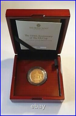 2022 Fa Cup 150th £2 Gold Proof No. 23 Luis Diaz Luke Shaw David Luiz