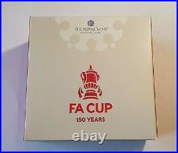 2022 Fa Cup 150th £2 Gold Proof No. 23 Luis Diaz Luke Shaw David Luiz