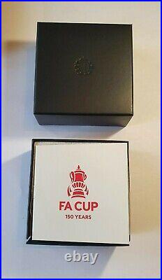 2022 Fa Cup 150th £2 Gold Proof No. 23 Luis Diaz Luke Shaw David Luiz