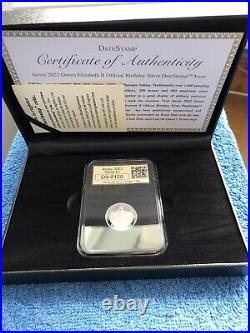 2022 Jersey Trooping The Colour Platinum Jubilee Silver Proof Datestamp £1 Pound