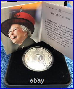 2022 Platinum Jubilee Silver Proof 1oz £1 Coin St Helena LEP 2022 Low COA