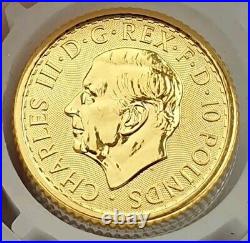 2024 Britannia 1/10 Oz Gold Coin