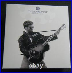 2024 GEORGE MICHAEL 1oz £2 TWO POUND SILVER PROOF COIN BOX & COA IN STOCK