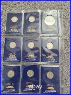 26 x £1 One Pound Coin Collection Plus Medallion Various 1987-2017