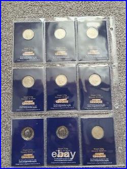 26 x £1 One Pound Coin Collection Plus Medallion Various 1987-2017