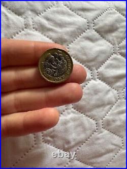 3 x Ultra rare 1 pound coin 2017 Circulated In Good Condition £1