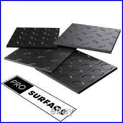 3MM Rubber Flooring Matting Heavy Duty Black Mat Anti Slip Garage Coin