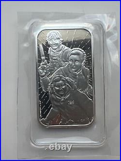 5x Star Wars Light Side 2024 1oz Silver Minted Bar, Mint Sealed