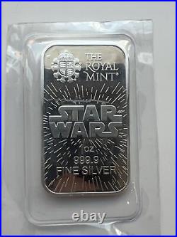 5x Star Wars Light Side 2024 1oz Silver Minted Bar, Mint Sealed