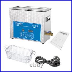 6.5L Ultrasonic Cleaner Timer Watch Jewellery Coins Cleaning Machine With Basket