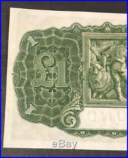 Australia 1942 Armitage McFarlane One Pound Bank Note- aUNC R30b