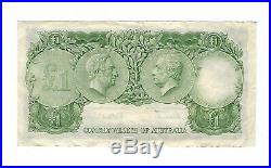 Australia One (1) Pound 1953 FIRST PREFIX HA/00! Low Serial