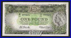Australia R-34. (1961) One Pound. Coombs/Wilson. Reserve Bank. UNC