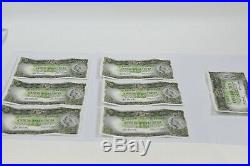 Australian 7 Consecutive Coombs/Wilson One Pound Banknotes EF R34b 1961 (1)