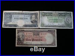 Australian Predecimal Banknote Set One -Ten Pound Coombs Wilson Commonwealth CY2