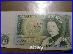 BLACK FRIDAY DEALS One Pound Note BANK OF ENGLAND
