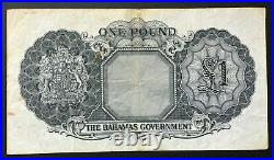 Bahamas, 1 Pound, Undated 1953 in very fine condition