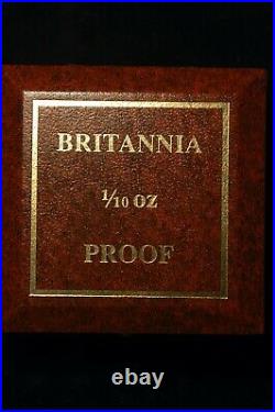 Britannia Ten Pounds £10 1988 1/10 Ounce Fine Gold PROOF RARE Date