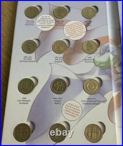 COMPLETE £1 Great British Coin Hunt Album with Completer Medallion vgc