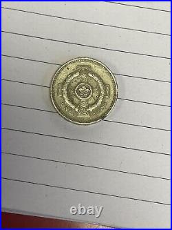 Celtic Cross 1 Pound Coin 2001