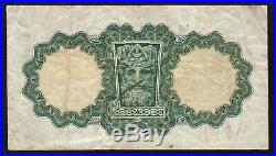 Central Bank of Ireland One Pound 1943 War Code Y. Rare date, 29.10.43. VF
