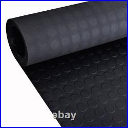 Coin Stud Penny Pattern Rubber Flooring Matting for Garage, Van Car Roll Mat