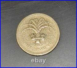 Collectible 1985 WELSH LEEK £1 ONE POUND COIN