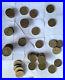 Collection of old 1 pound coins