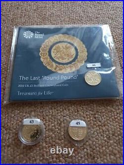 Complete collection of Mainland £1 coins 1983-2018 Queen Elizabeth