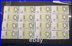 Consecutive Somerset £1 One Pound British Notes