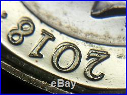 Double Die Struck Royal Mint Error 2018 One £1 Pound Coin Unc Condition