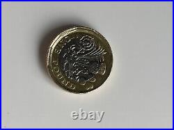 EXTREMELY RARE Mint error £1 coin one of a kind minting error coin for collector