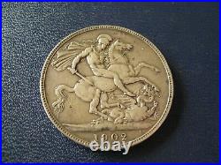 Edward VII Silver Crown 1902 S. 3978 Fine to VF grades