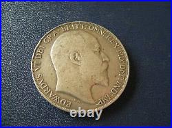 Edward VII Silver Crown 1902 S. 3978 Fine to VF grades