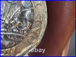 Elizabeth II 2016 1 one pound coin rare error