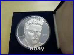 Elvis Presley 1/2 Pound. 999 Silver Round with COA