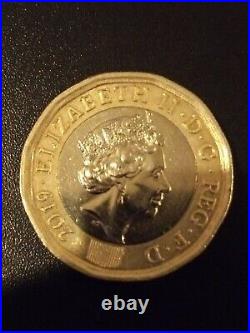 Extremely Rare Errord £1 Coin 2019