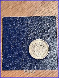 Extremely Rare UPSIDE DOWN 1983 £1 coin, Tetley Tea Promotion never used
