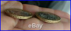 Extremely rare one of a kind Guy Fawks 2 pound coin