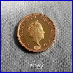 Gold Proof 2017 £1 One Pound Nations of the Crown Coin Mint Condition