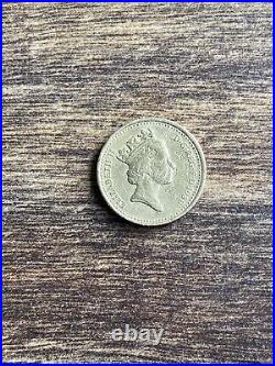 Great Britain 1 Pound 1989 NEMO ME IMPUNE LACESSIT Coin Elizabeth II Scotland