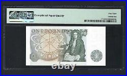 Great Britain One Pound ND(1978-80) P377a Uncirculated Graded 68