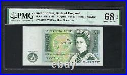 Great Britain One Pound ND(1981-84) P377b Uncirculated Graded 68